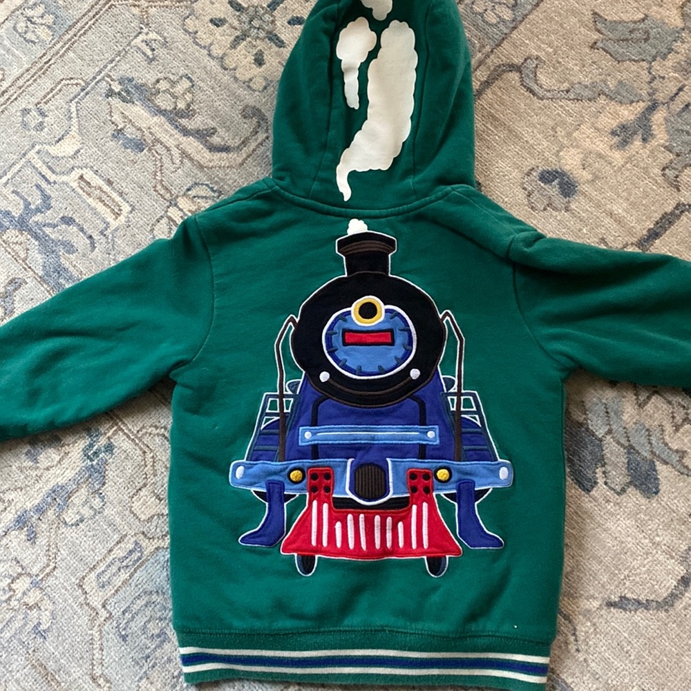 MiniBoden Sherpa lined jacket